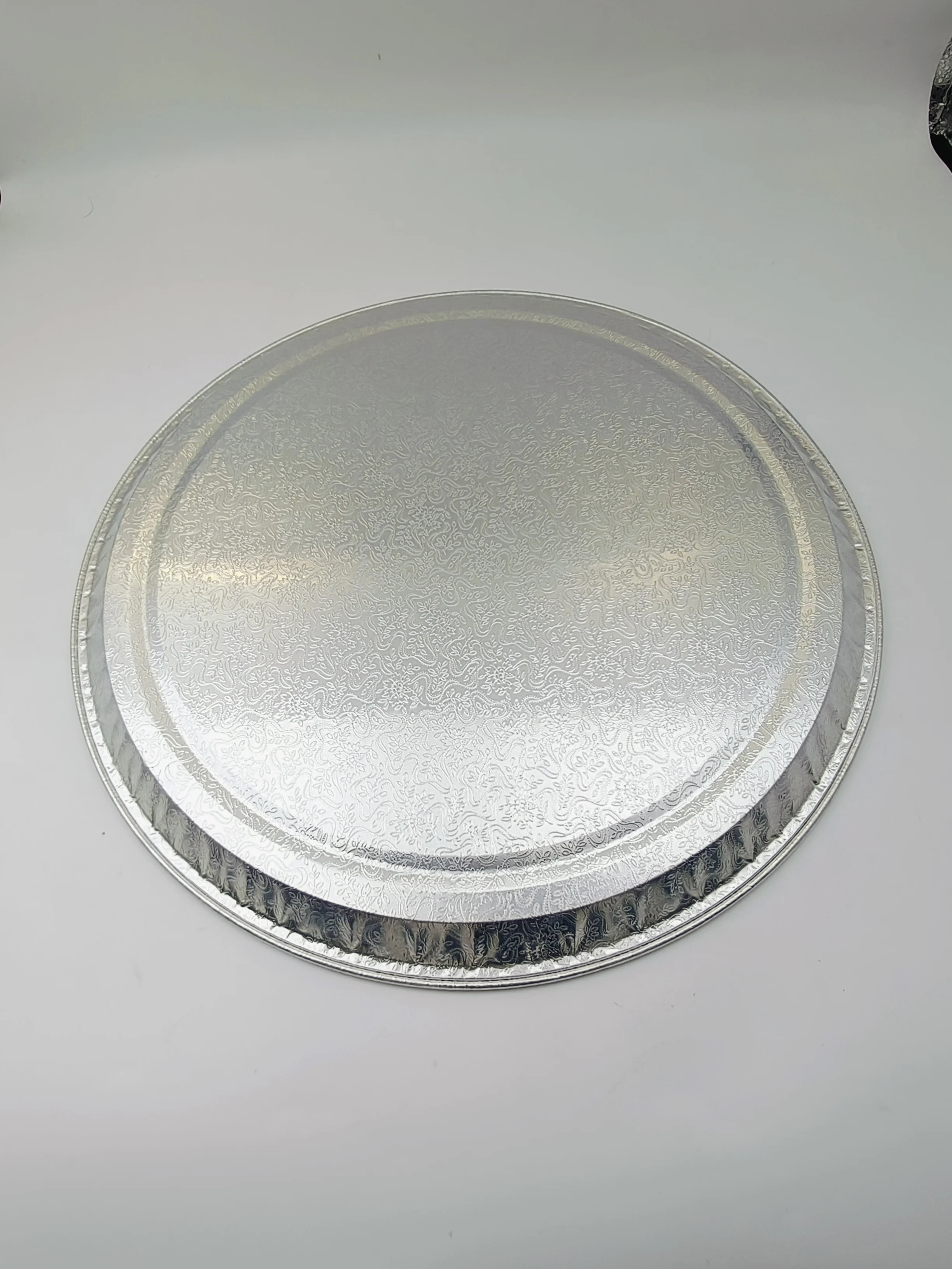 12 16 18 inch large and big smart pizza pans aluminum foil round pan high quality for pizza vending machine