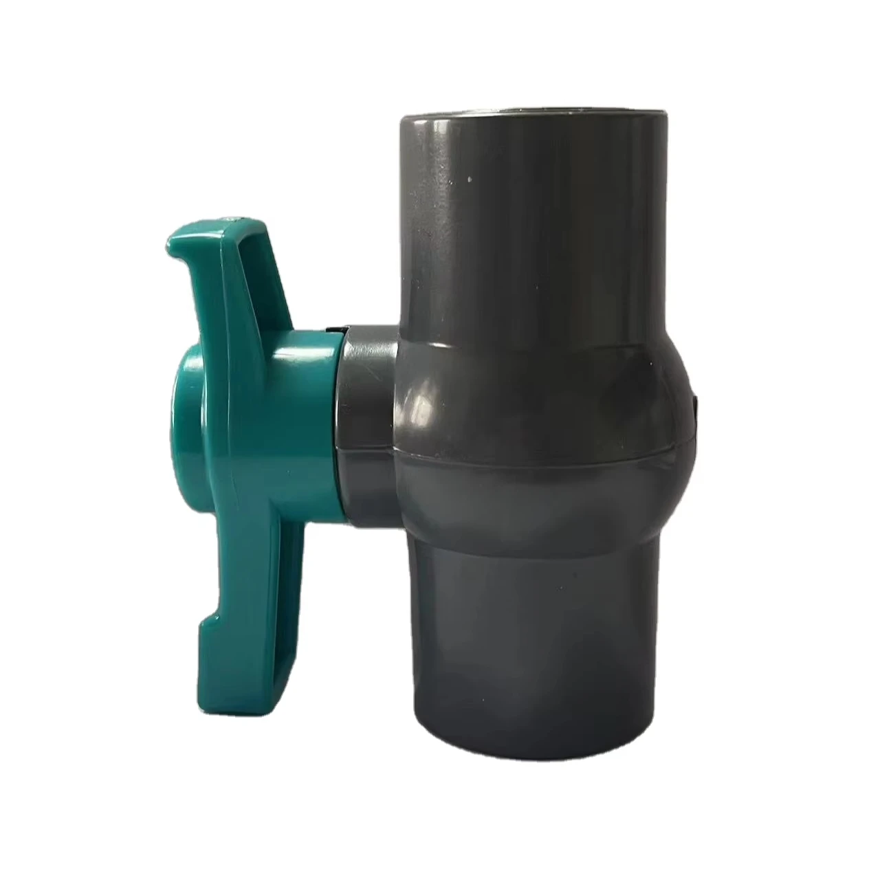Field irrigation internal and external screw ball valve fittings connect valve