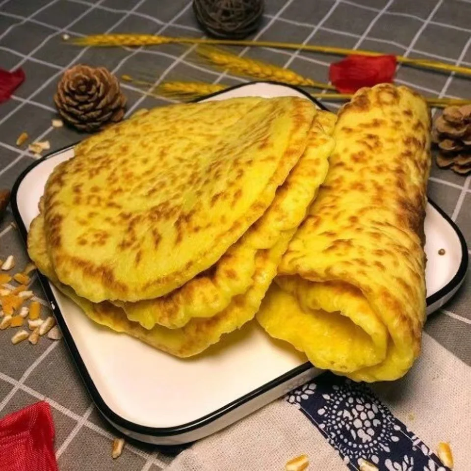Fast Delivery Excellent Family Packing Chinese Pastry Snacks Spring Onion Flavor Instant Frozen Dough Sheet Fried Pancake