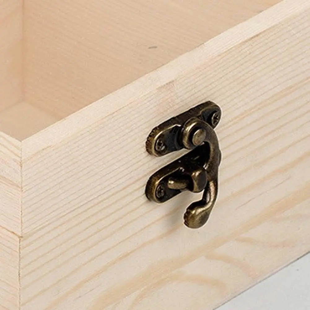 Customized Size Logo Wooden Storage Box Small Unfinished Wood Home Decoration Love Painted Solid Sign