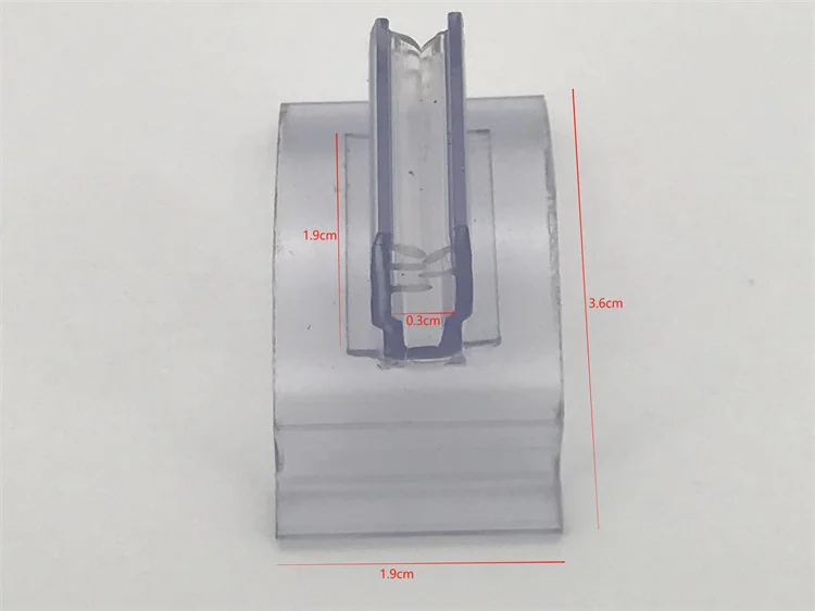 Полка для супермаркета, ПВХ пластиковая полоса для купюр, держатель для этикеток типа C, мягкий зажим для зубов, держатель для этикеток