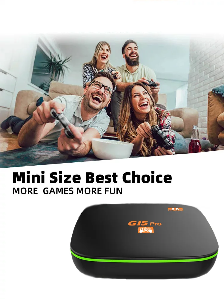 Factory Wholesale Cheap Price Android game box with smart TV Android Media Player box micro digit game console