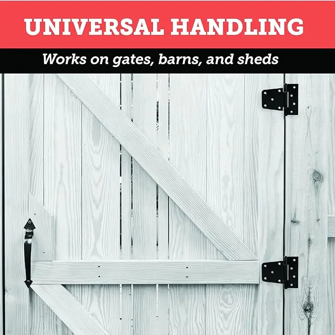 Тяжелая квадратная петля для ворот подходит сарая хранения и деревянных дверей забора