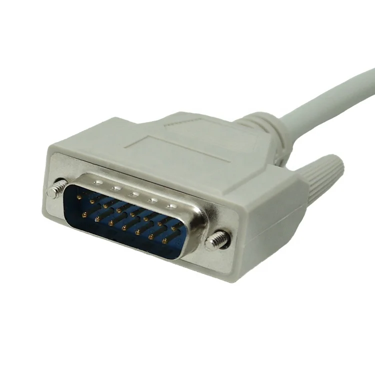 Double row  female DB15 extension cable Vintage  Machine monitor  D-SUB 15pin electrical male female adapter socket GF db15