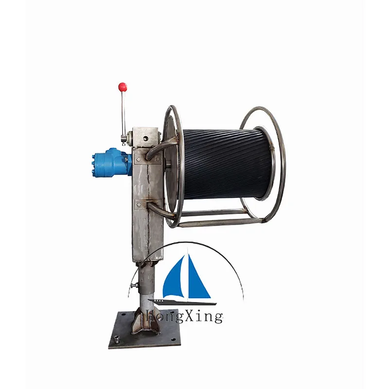LongLine Hauler marine winch net hauler for fishing boat   Hydraulic capstan Winch for rope, wrecker, fishing boat, trawl