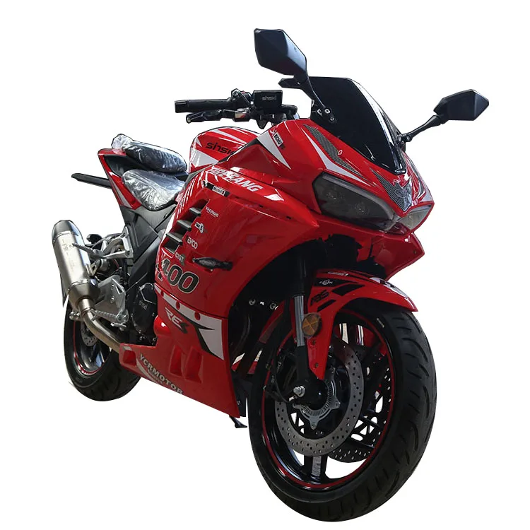 400cc double cylinder electric injection ABS aluminum alloy flat fork ultra high speed motorcycle modification accessories
