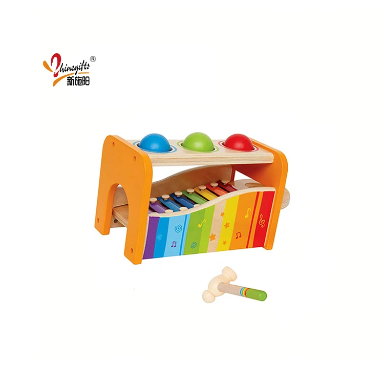 Fair Price Wooden Professional Xylophone Kids Percussion Metal Xylophone Musical Instruments