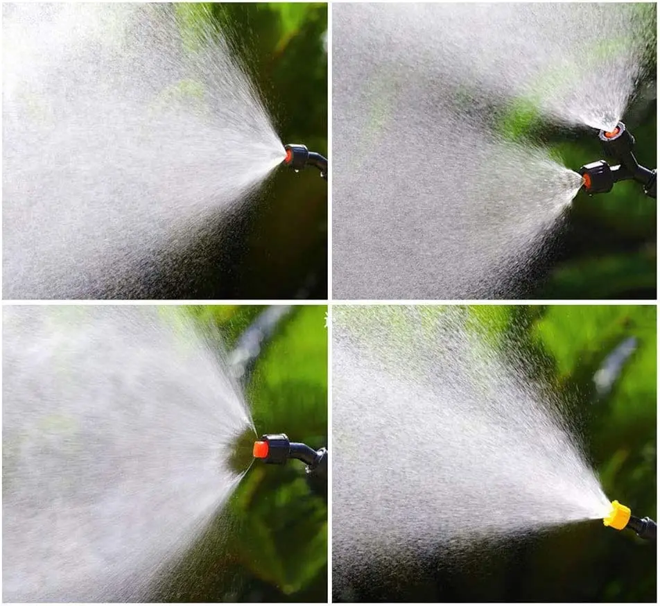 Customizable capacity 4 Adjustable Spray Nozzles Large diameter piston pump backpack agricultural pesticide sprayer