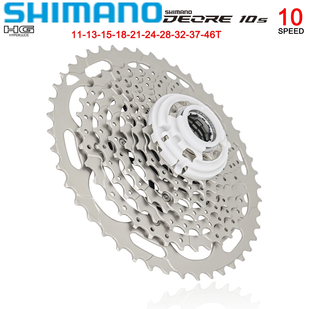 Shimano Deore M4100 2X10 Speed 8PCS Groupset For MTB  Shifter Rear Derailleurs CS-M4100 Cassette HG54 Chain  Original Kit
