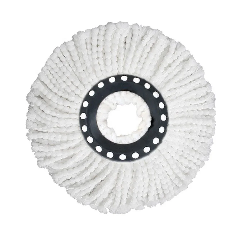 Popular Sale 360 Round Magic Mop Replacement Head Twist Microfiber Spin Mop Refills