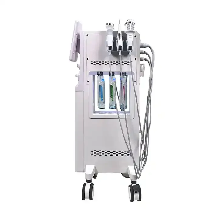 Vertical hydro facials machine hydra microdermabrasion machine for beauty salon 6 in 1 Hydrodermabrasion Facial Machine