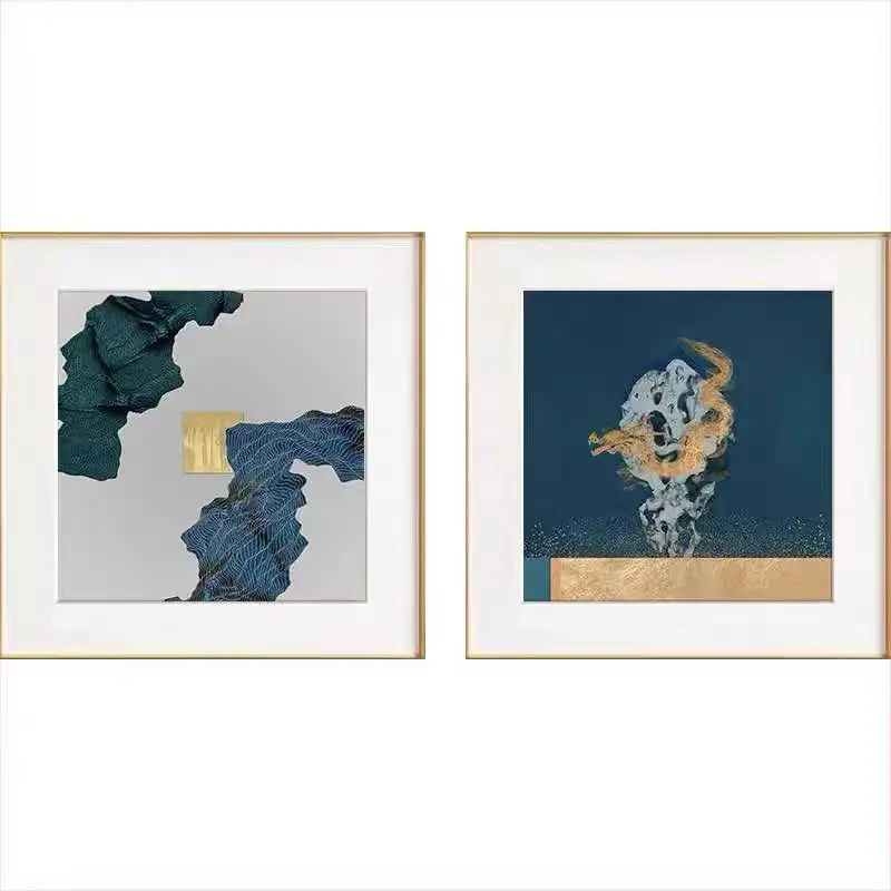 Modern Luxury Pictures Of Abstract Landscape Paintings Art Canvas Digital Contemporary Wall Art With Canvas Print Painting Sets