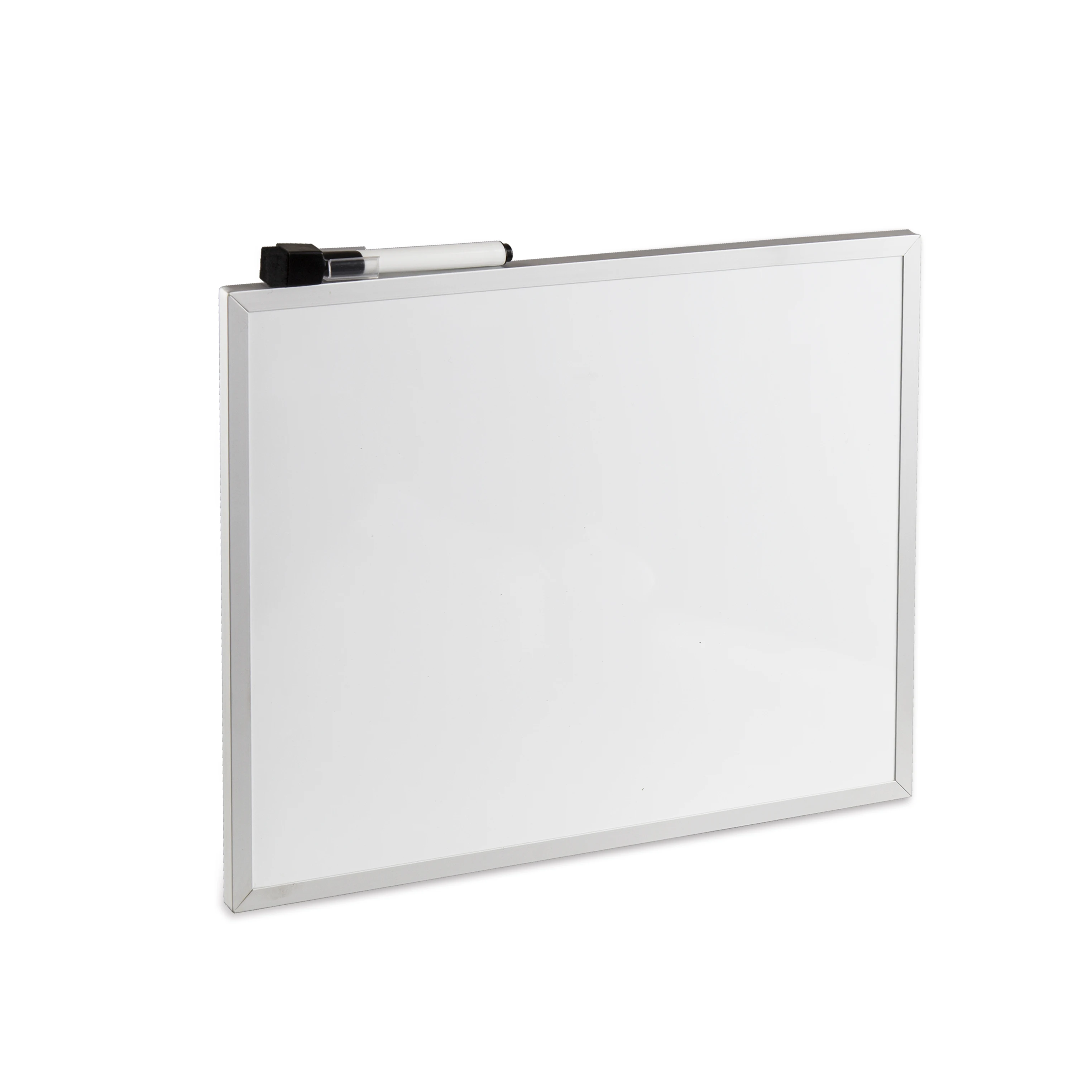 Magnetic Dry Erase White Board Aluminum Frame Whiteboard With Marker Tray For Office Home School Use