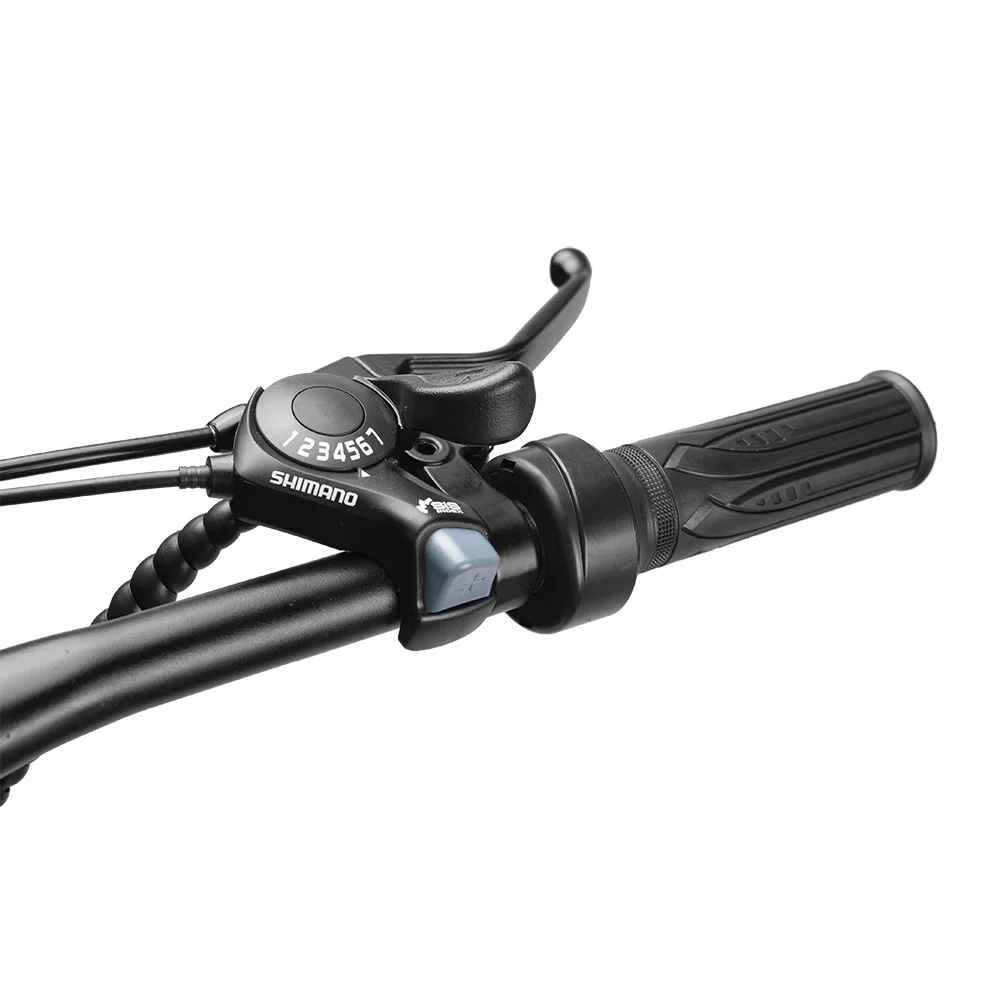 Adult fat tire off road electric bicycle 20 inch tire 500W 48V 15Ah shimano 7 speed EU warehouse ebike