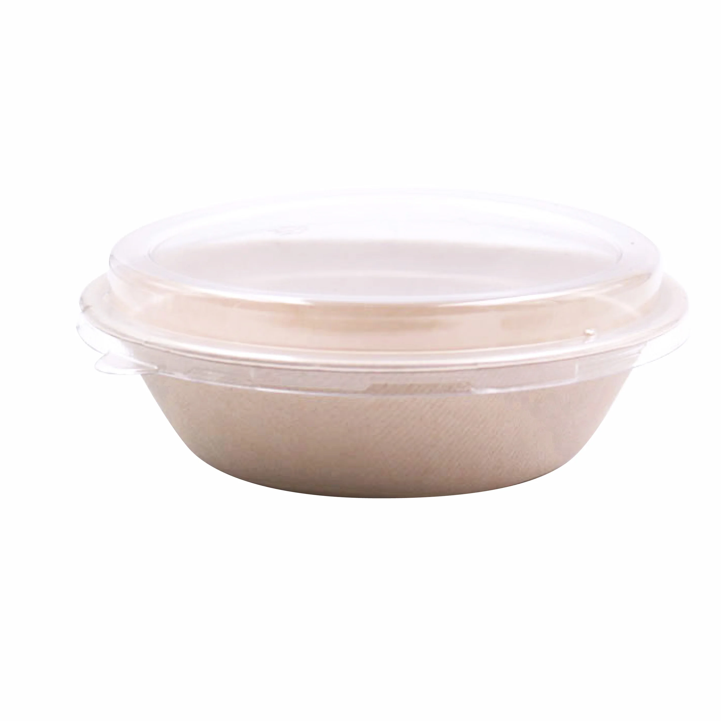 32 ounce sugar cane pulp bowl with dome lids