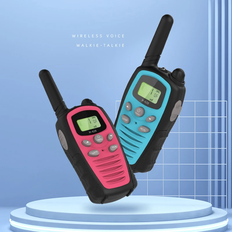 Promotion Hot Trending 3km Walki Talki Set 2 Pack Walkie Talkie Toy Children Play