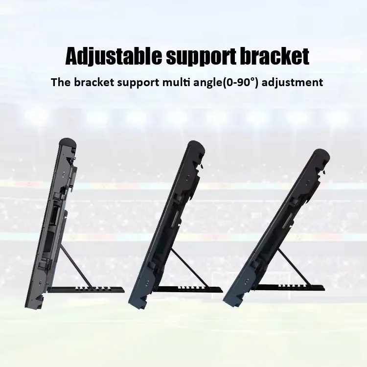 Large Football Stadium Perimeter Led Display Screen Board Outdoor Video Display Pitch Boards Led Screen For Football Field