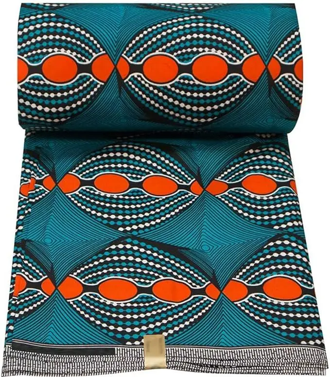 Wholesale African Wax Print Fabric Clothing Textile Material African Ankara 6 Yards Wax Prints Fabric