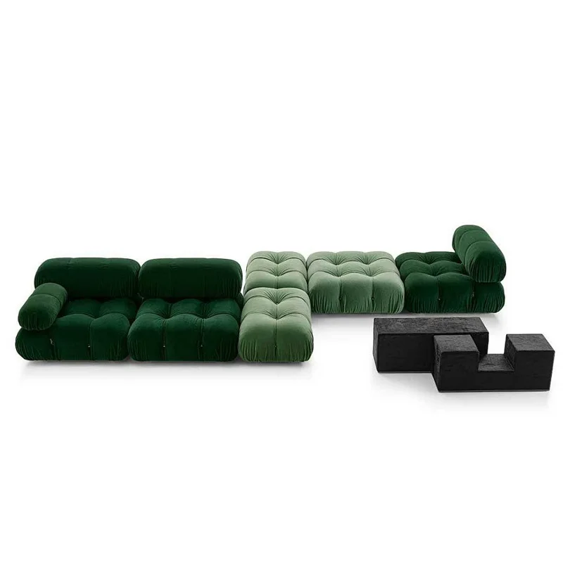 L Shape Sofa Compressed Furniture Sectional Foam Furniture Living Room Foam Modern Sofa Living Room Couch Compressed Sofa