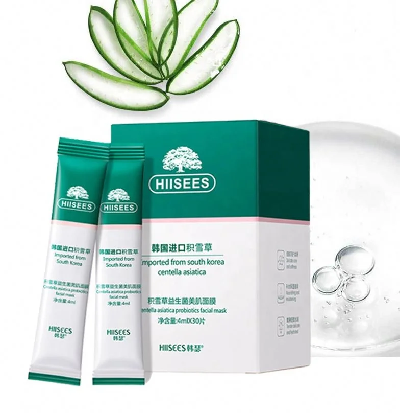 OEM/ODM Centella Asiatica Extract mask infuse cool for gel face mask for anti-aging moisturizing