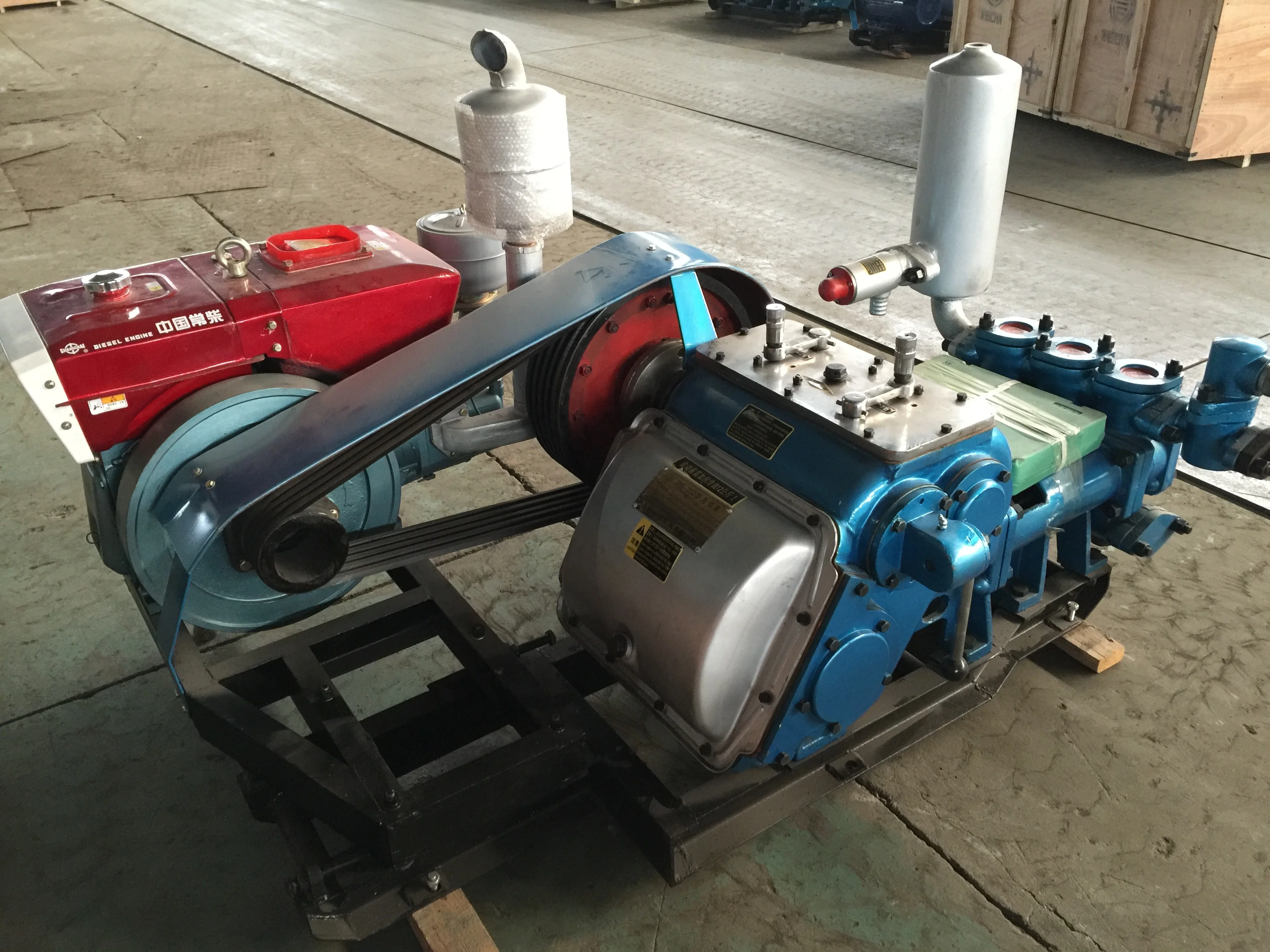 Electric and Diesel and Hydraulic motor drilling  BW250 mud pump