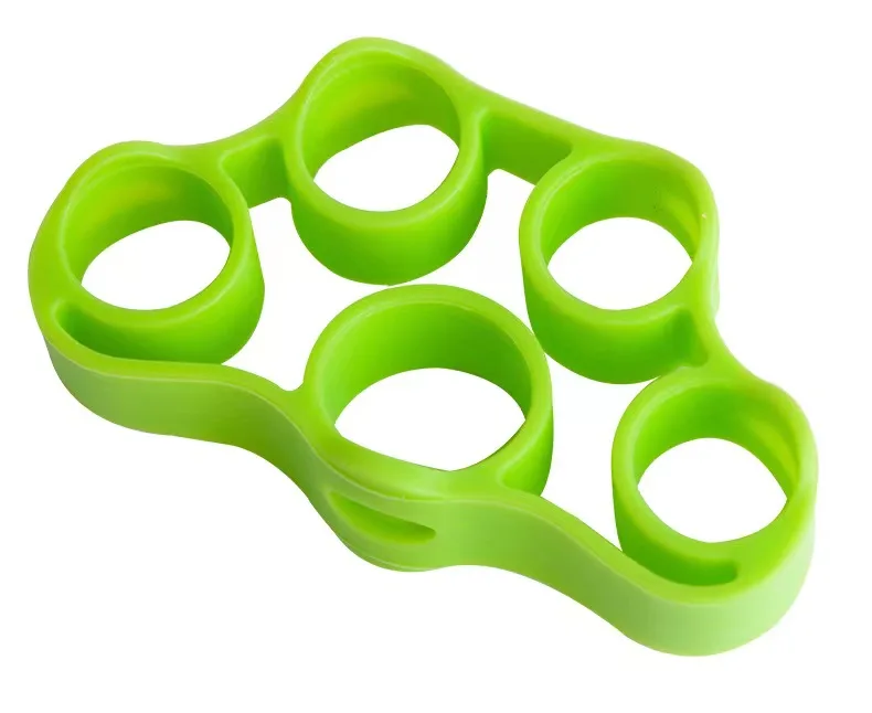 CliCli  Portable Silicone Finger Strength Training Ring Rehabilitation Physiotherapy Training Strength Tension Trainer
