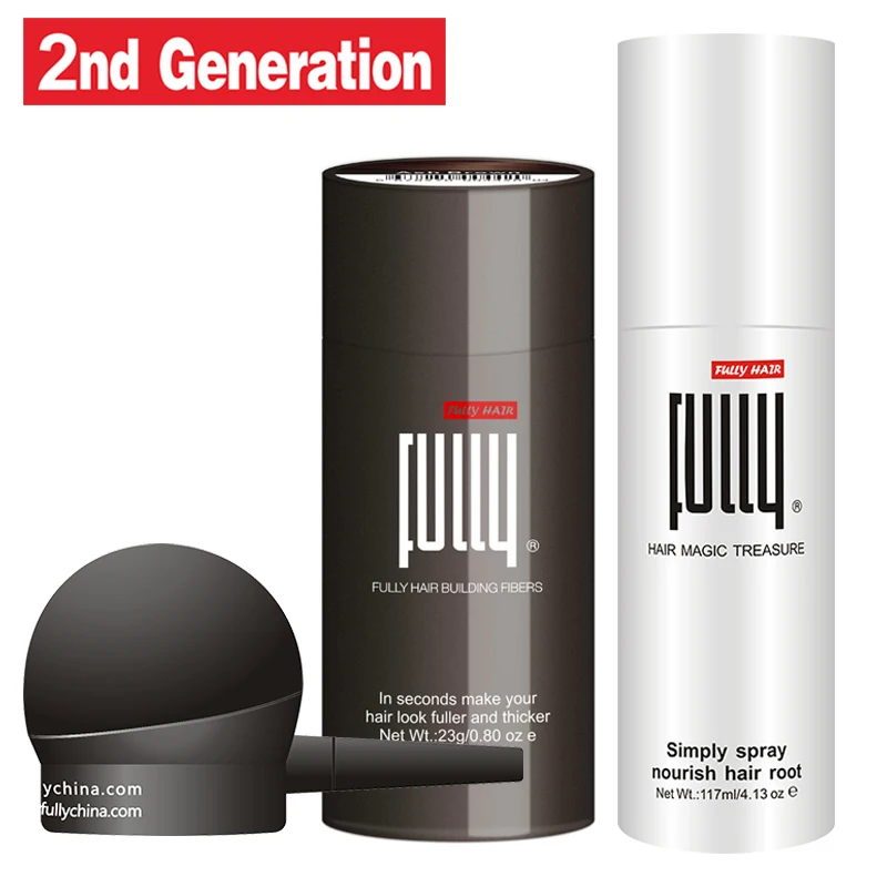 Effective Full Hair Instantly  Factory Directly Sale Hair Building Fibers