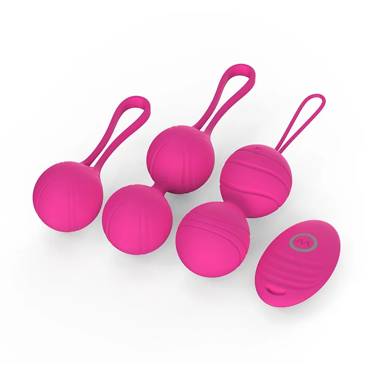 Шарики Кегеля, силиконовый тренажер для вагинального упражнения, вагинальный вибратор для упражнений для женщин, набор устройств для упражнений Кегеля, шарик Кегеля