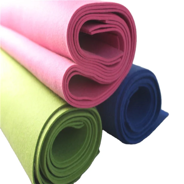 Индивидуальные различный цвет 100% полиэстер материал иглопробивания перфорированный войлок