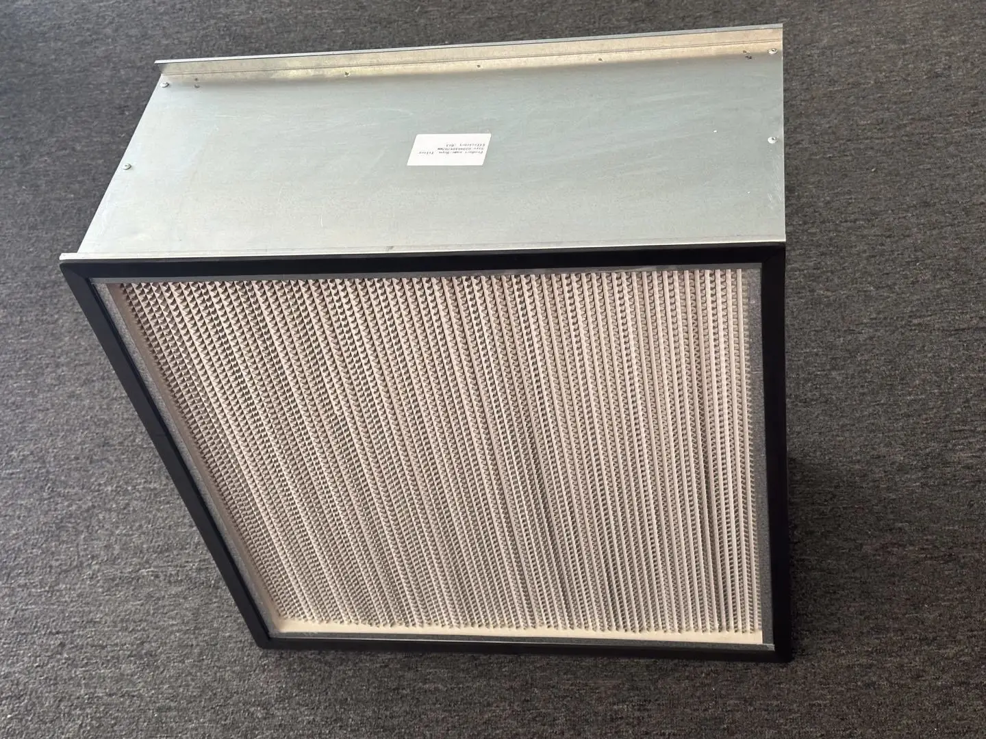 Industrial HEPA Filter With 99.99% Filtration Efficiency For Clean Room H14 HEPA Filter For Conditioning Ventilation