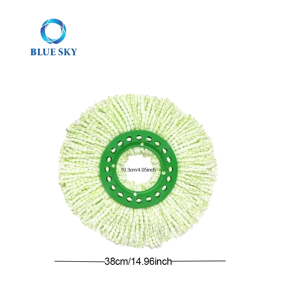 Replacement Mop Head for Libmans Tornado Spinn Mop Refill Washable Microfiber Mop Pads for Household Cleaning