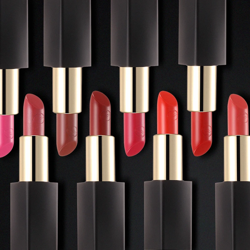 Hot selling lip Cosmetics OEM ODM Private Label 9 colors Long Lasting Lip Velvet Matte Lipstick