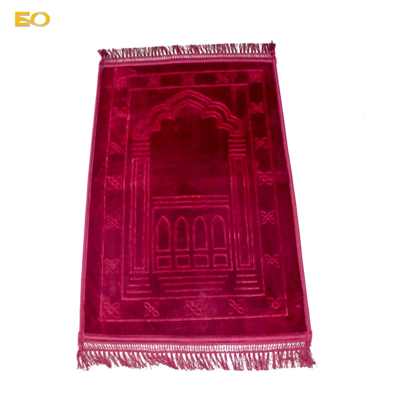 Anti Slip Rug Soft Silky Smooth Synthetic Carpet for Bedroom Shaggy Carpet Exquisite Portable Mosque Rug High Quality Customized