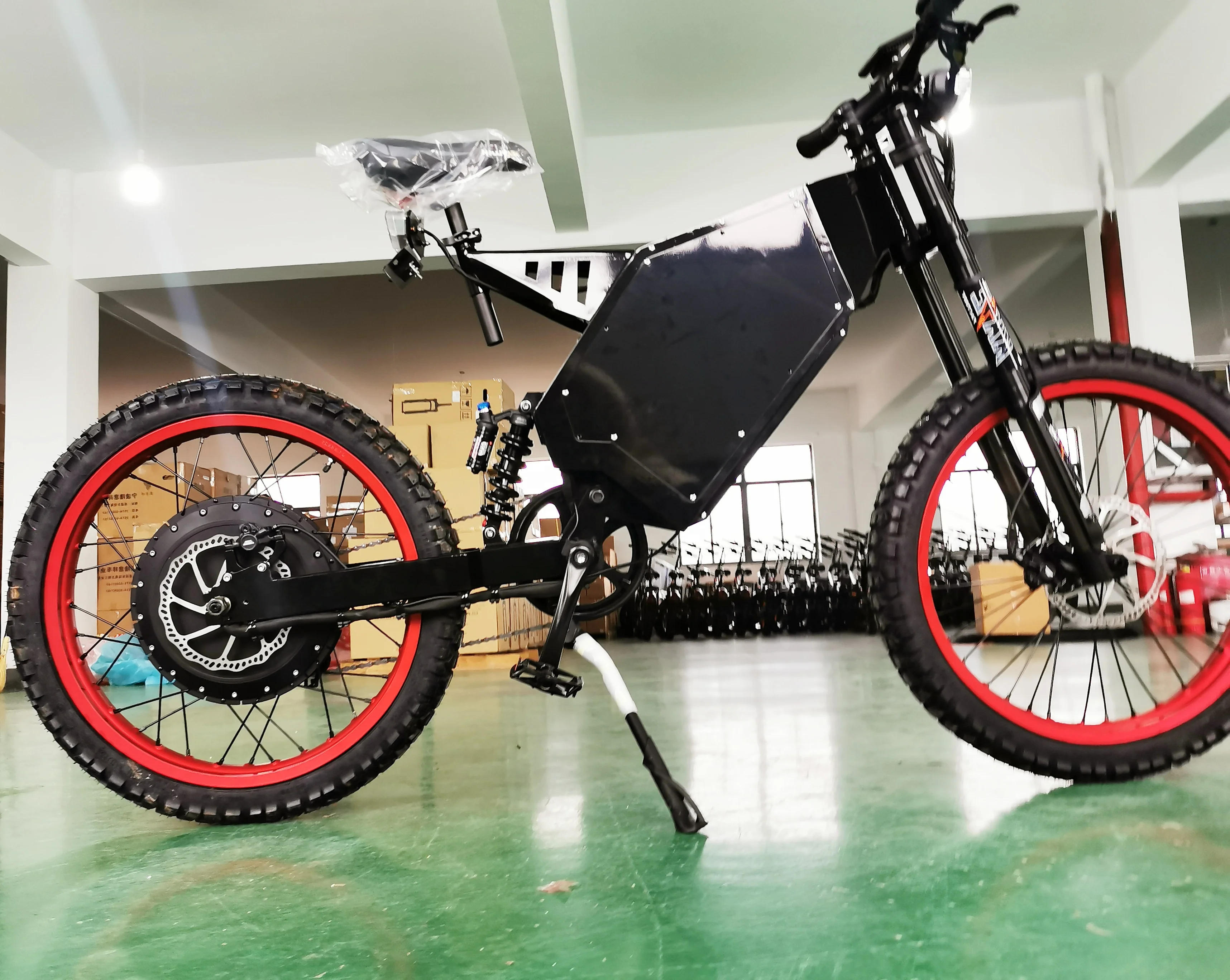 Самая низкая заводская цена 12000 Вт ebike 4 0 fat tyre red