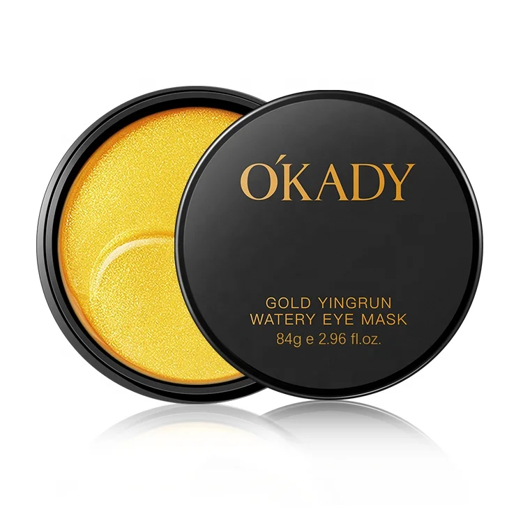 Private Label Organic Skin Care Anti Aging Dark Circle Removal Eye Mask Hydrogel Eye Patch Niacinamide under eye mask