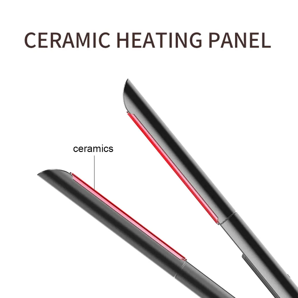 Красивые товары, плоский утюжок, нанотитановый выпрямитель для волос, Плойка для завивки волос, выпрямитель для волос для домашнего использования