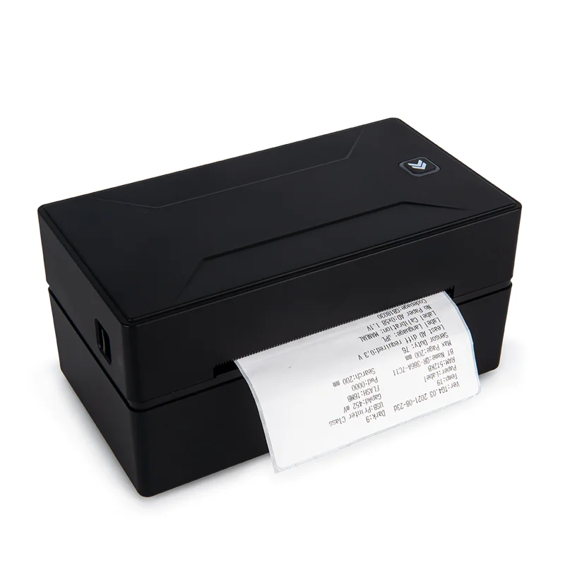 Высокоэффективный принтер для печати этикеток с голубыми зубьями 4x6 110 мм термопринтер прямой