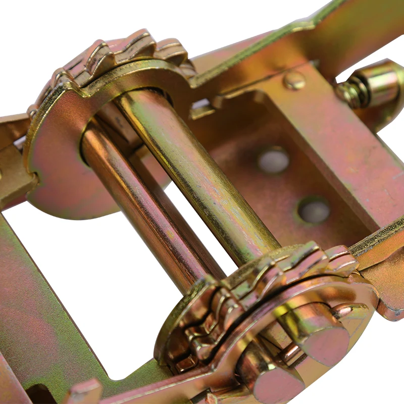 Heavy Duty Cargo Lashing Strap Tensioners Belts 2 Inch Rectable Ratchet Tie Down With Aluminium Handle