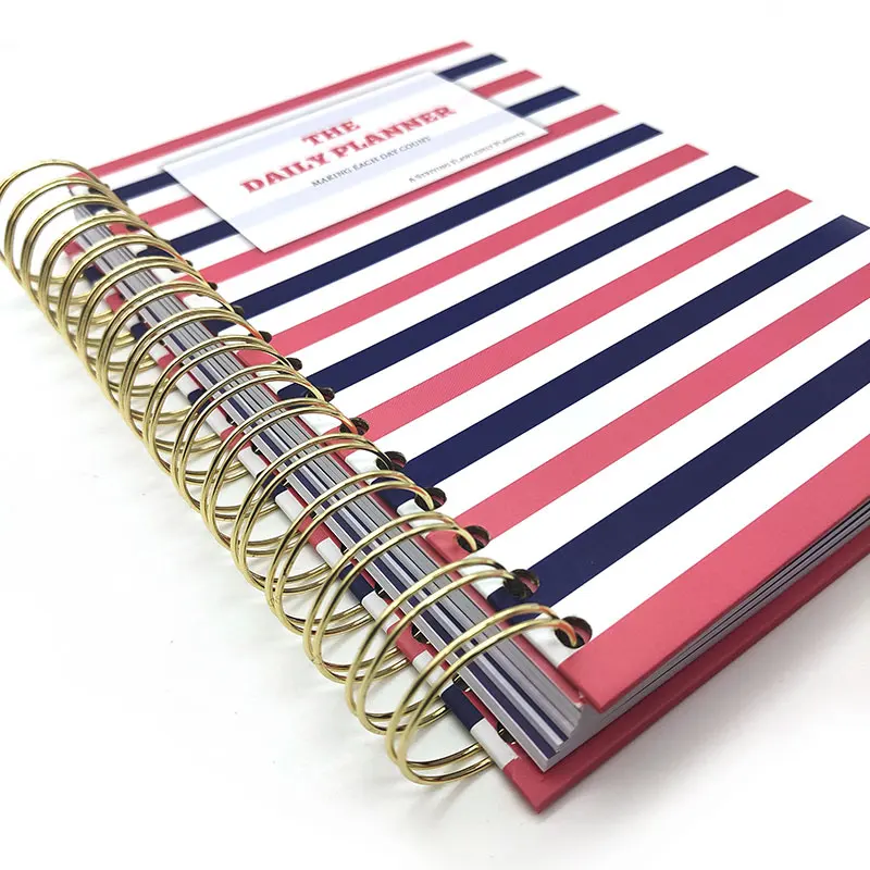 Custom Stationery A5 Spiral 2023 Daily Planner
