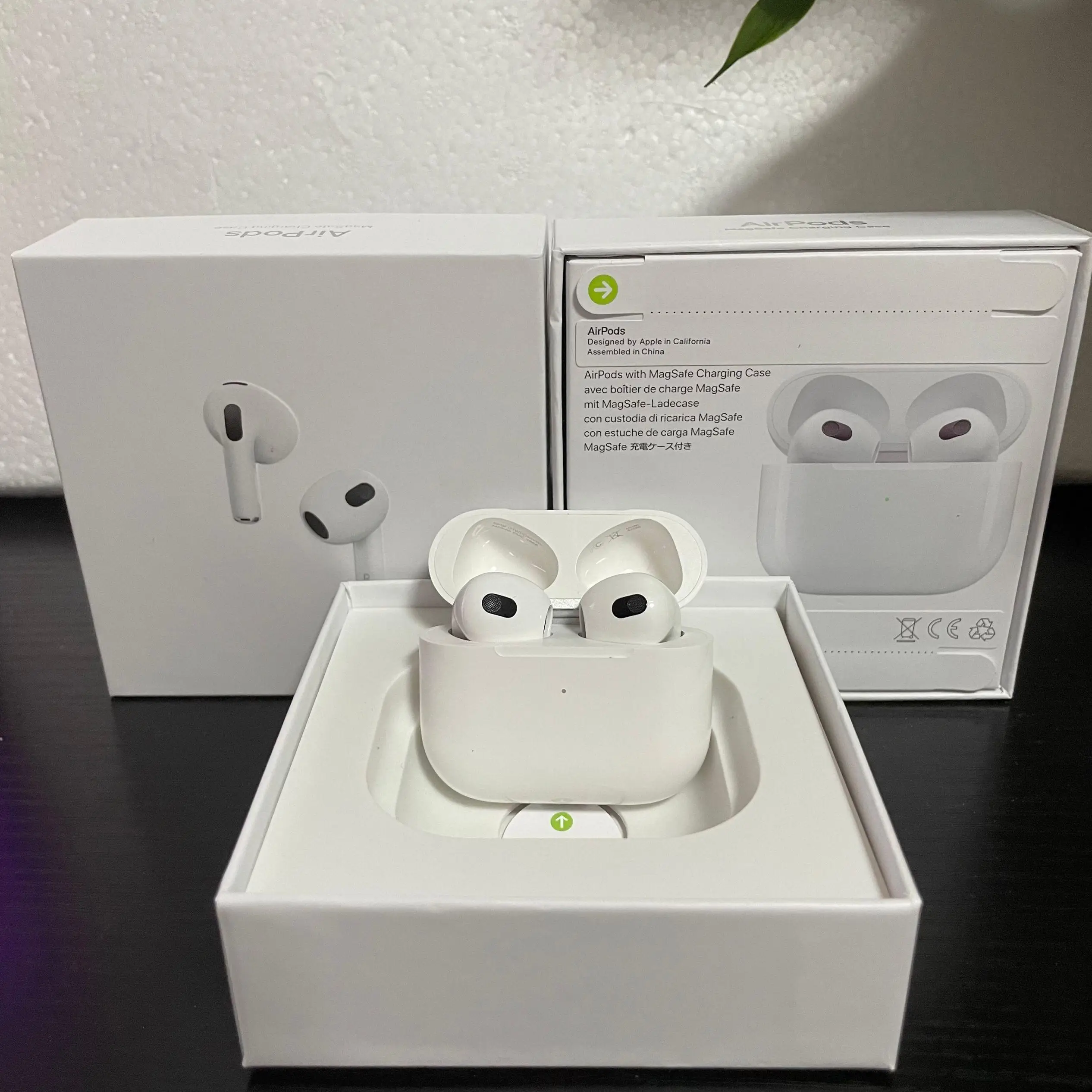 Fast shipping US original With Appled Logo Strong Bass 1:1 Appled Airpodes Pro Gen 2 Air 3 2 Pods Wireless Earphone Air Pro 3