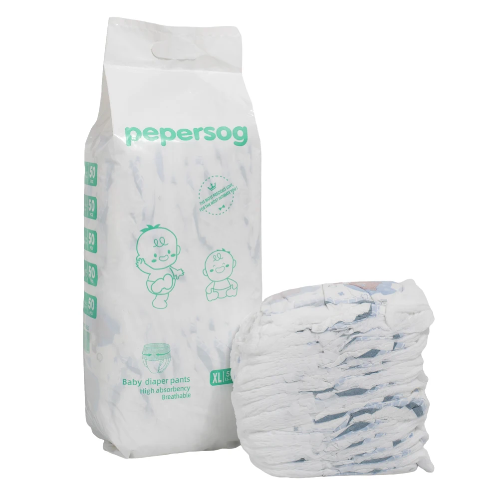 Wholesale Price Baby Diapers High Absorbency Baby Diapers Manufacturers Good Quality