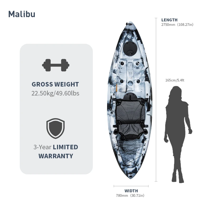 Kayak Nova Hot-selling Factory Price Peddle Kayak Viking Kayak