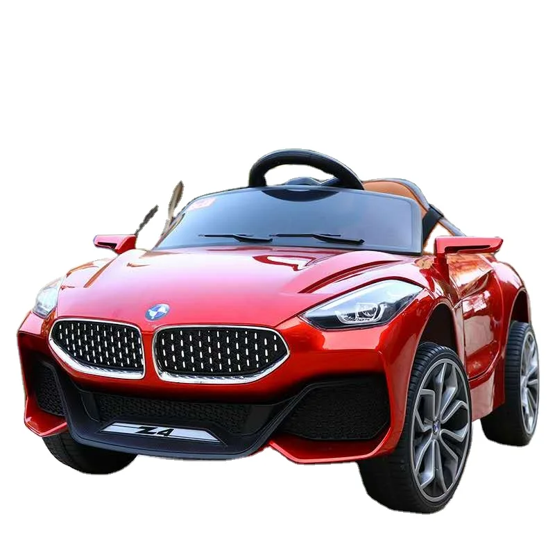 Лидер продаж детский четырехколесный автомобиль с зарядкой и дистанционным управлением пластиковый ремень качели Электрический внедорожник детский автомобиль