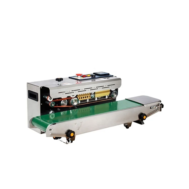 
900 Type Automatic Continuous Band Sealing Machine with Steel Wheel Printing For film bags 
