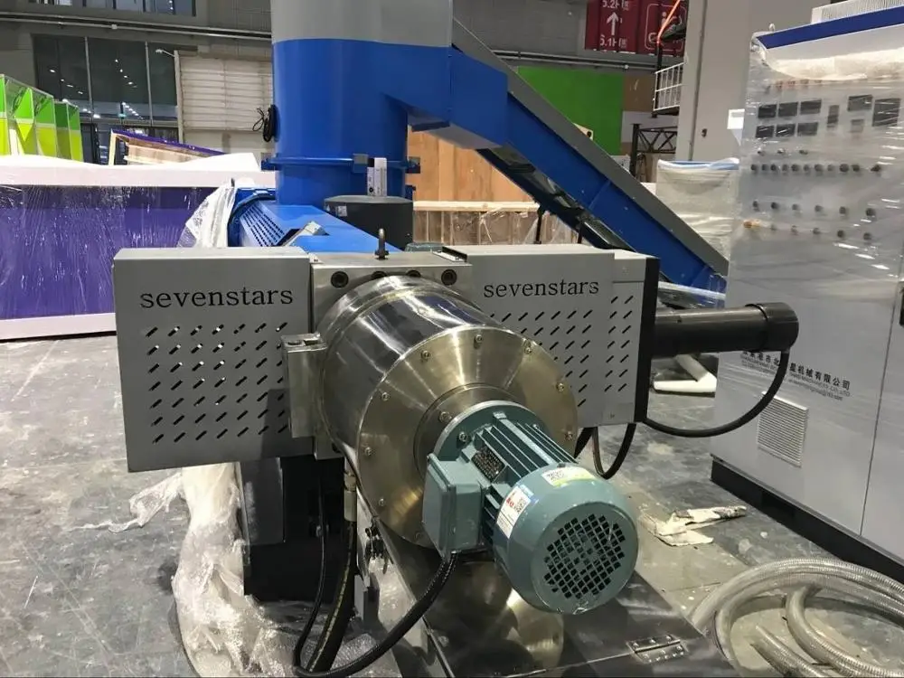 Рециркуляционный гранулятор Sevenstars для пластмассы hdpe LDPE lldpe по хорошей