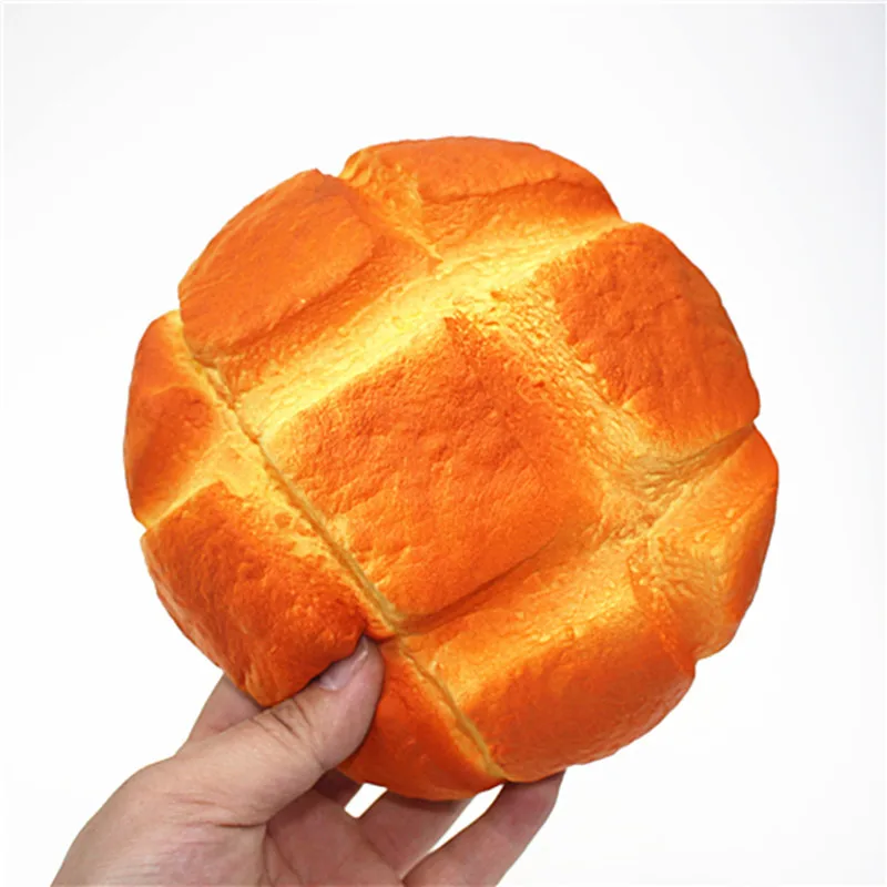 High quality squishy toy super soft jumbo slow rising round bread