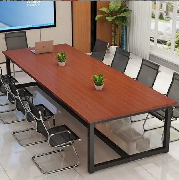 Современный офисный стол и стулья от 8 до 10 человек