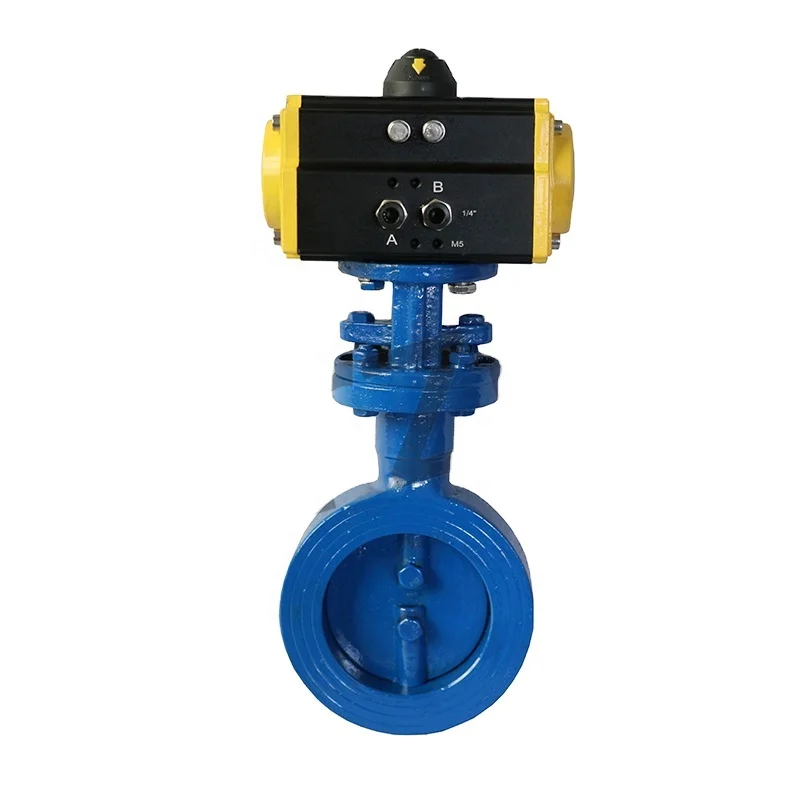 
Flange Pneumatic butterfly valve 