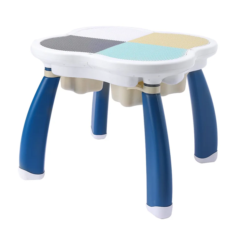 Kindergarten Children Table And Chairs Toy Set Living Room kids Furniture Building Block Board Tablet