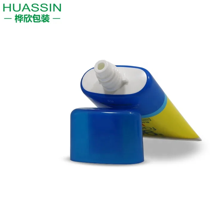 Empty Flat Oval 1 Oz 30 50 Ml Sugarcane Sunscreen Packaging Tubes 60g Bb Cc Cream Skin Care Tube Container